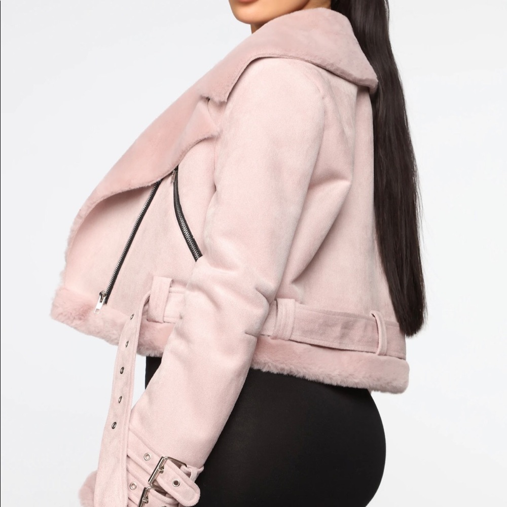 Pink Moto Jacket - Picture 2 of 3